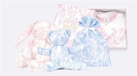 dior baby deken|Dior newborn toys.